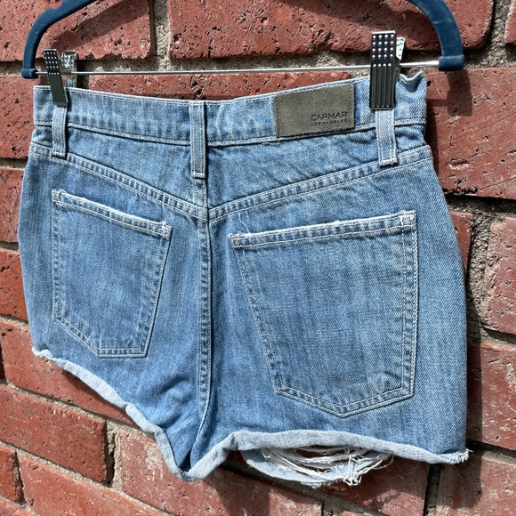CARMAR High Rise Denim Shorts - Picture 6 of 9
